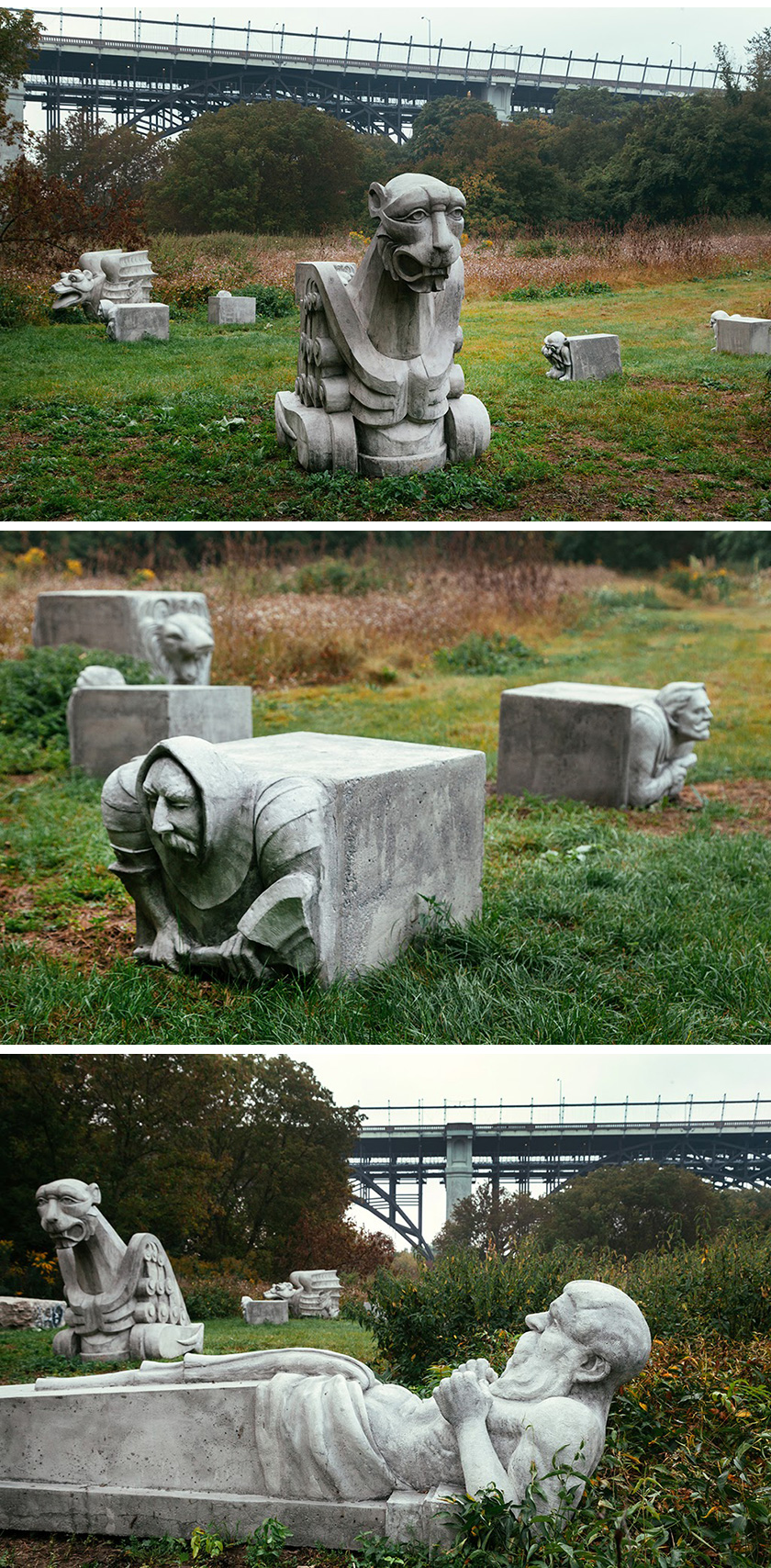 Monsters for Beauty Individuality and Permanence Don River Valley Park 2017