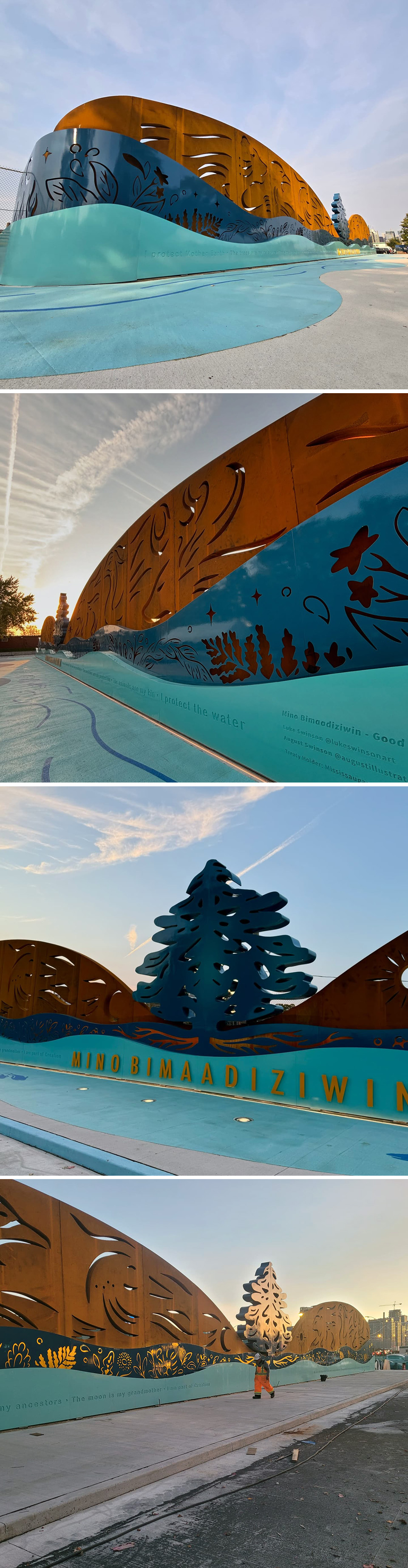 mino bimaadiziwin a good life, Exhibition Place, Toronto