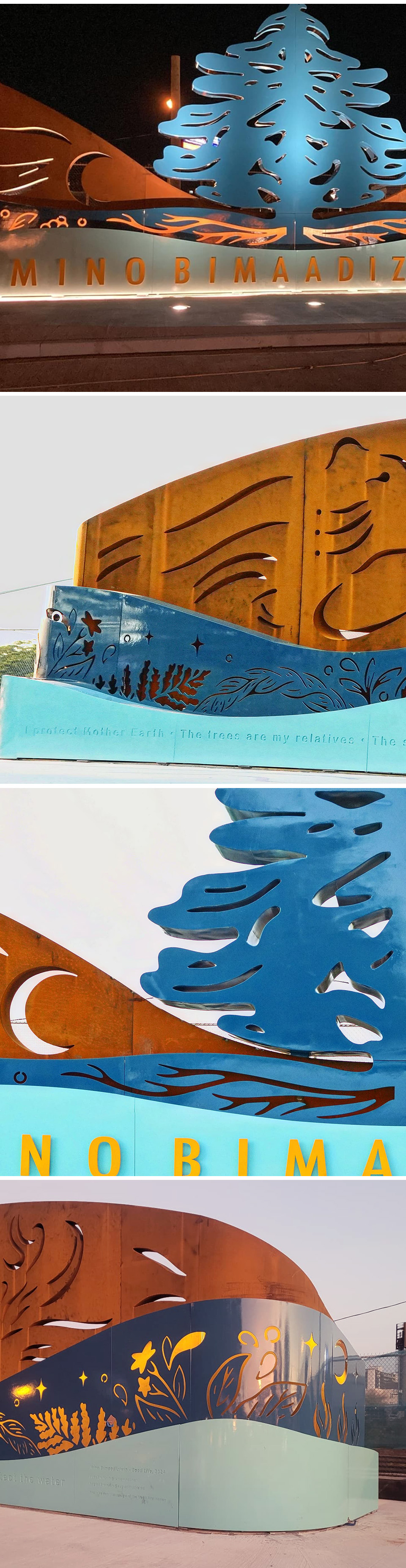 mino bimaadiziwin a good life, Exhibition Place, Toronto